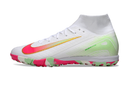 Nike Air Zoom Superfly 10 Society Elite TF - Branco Rosa Verde