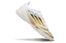 Adidas F50 Elite Society TF - Branco Dourado