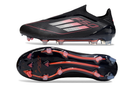 Adidas F50 Elite Laceless FG - Black Red