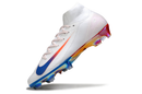 Nike Air Zoom Superfly 10 Elite FG - Branco Azul Vermelho