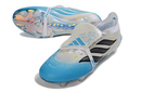 Adidas Predator 26 Elite Tongue FG - Branco Azul