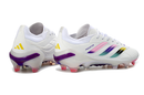 Adidas Predator 26 Elite FG - Branco Rosa