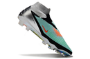 Nike Phantom 6 Elite High FG - Preto Azul