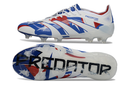 Adidas Predator 25 Elite FG - Branco Azul