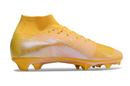 Nike Feminina Air Zoom Superfly 9 FG Elite - Dourada