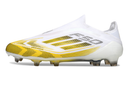 Adidas F50 Elite Laceless FG - Branco Dourado