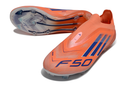Adidas F50 Elite Laceless FG - Coral Blaze