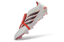 Adidas Predator 26 Elite Tongue FG - Branco Vermelho