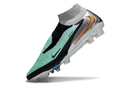 Nike Phantom 6 Elite High FG - Preto Azul