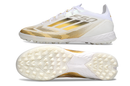 Adidas F50 Elite Society TF - Branco Dourado