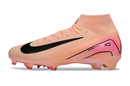 Nike Feminina Air Zoom Superfly 9 FG Elite - Salmao
