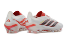 Adidas Predator 26 Elite FG - Branco Vermelho