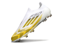 Adidas F50 Elite Laceless FG - Branco Dourado