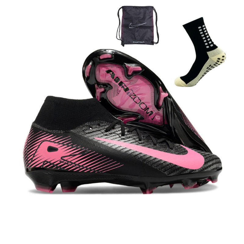 Nike Air Zoom Superfly 10 Elite FG - Preto Rosa