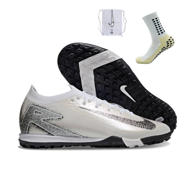 Nike Air Zoom Mercurial Vapor 16 Elite TF - Branco Cinza