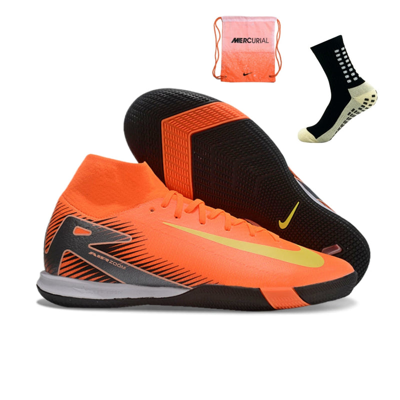 Nike Air Zoom Mercurial Superfly 10 Elite Futsal - Laranja