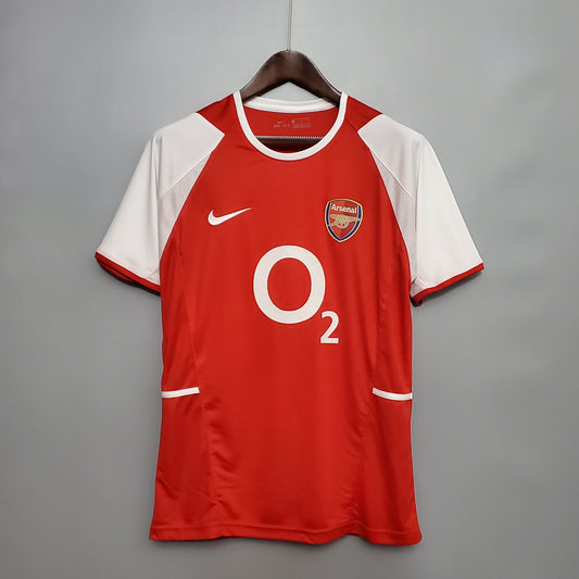 Camisa arsenal Retrô 02/04 Casa