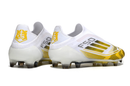 Adidas F50 Elite Laceless FG - Branco Dourado
