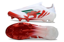 Adidas F50 Elite Laceless FG - Branco Vermelho