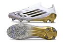 Adidas F50 Elite Laceless FG - Branco Dourado