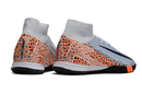 Nike Air Zoom Mercurial Superfly 10 Elite Futsal - Cinza Laranja