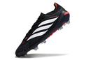 Adidas Predator 26 Elite FG - Preto Vermelho