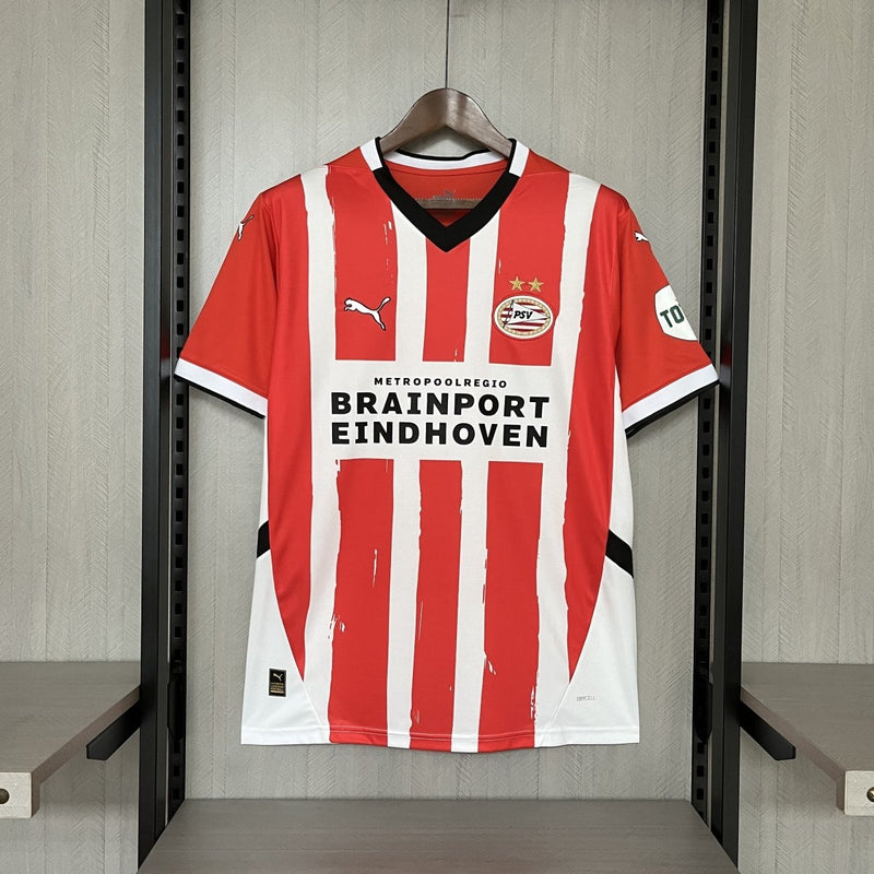 Camisa PSV - 24/25 Vermlha e Branca