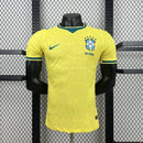 Camisa Brasil I 2026/27 Jogador Amarela