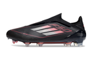 Adidas F50 Elite Laceless FG - Black Red