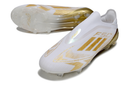 Adidas F50 Elite Laceless FG - Branco Dourado