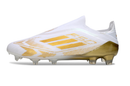 Adidas F50 Elite Laceless FG - Branco Dourado