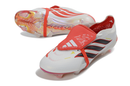 Adidas Predator 26 Elite Tongue FG - Branco Vermelho