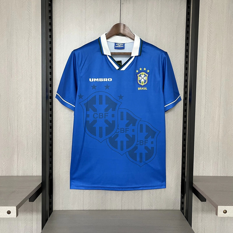 Camisa Seleção Brasileira Retrô 1993/1994 Azul - Umbro