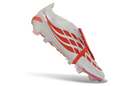 Adidas Predator 26 Elite Tongue FG - Branco Vermelho