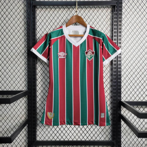 Camisa Fluminense I 23/24 Torcedor Feminina