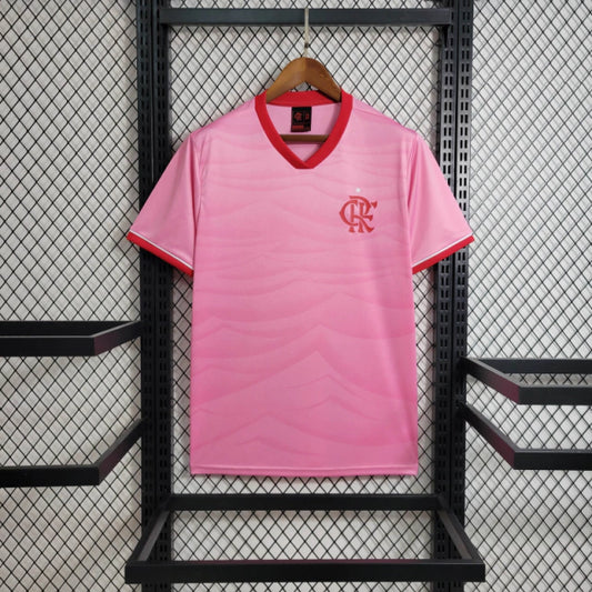 Camisa Flamengo Rosa 23/24 Torcedor Masculina