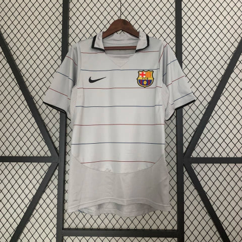 Camisa Barcelona II 03/04 Retrô Masculina