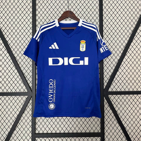 Camisa Real Oviedo I 24/25 Torcedor Masculina