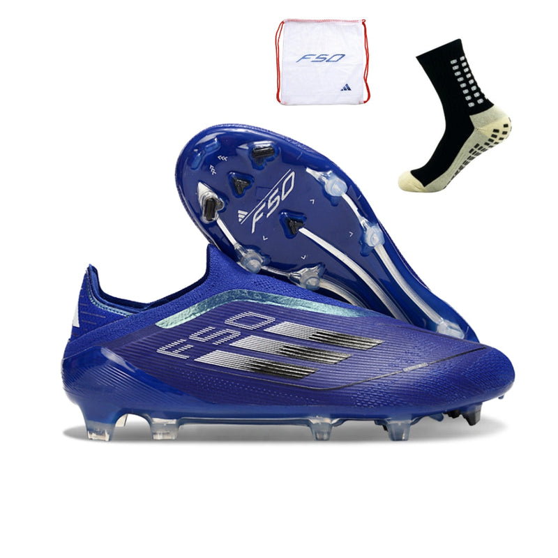 Adidas F50 Elite Laceless FG - Azul