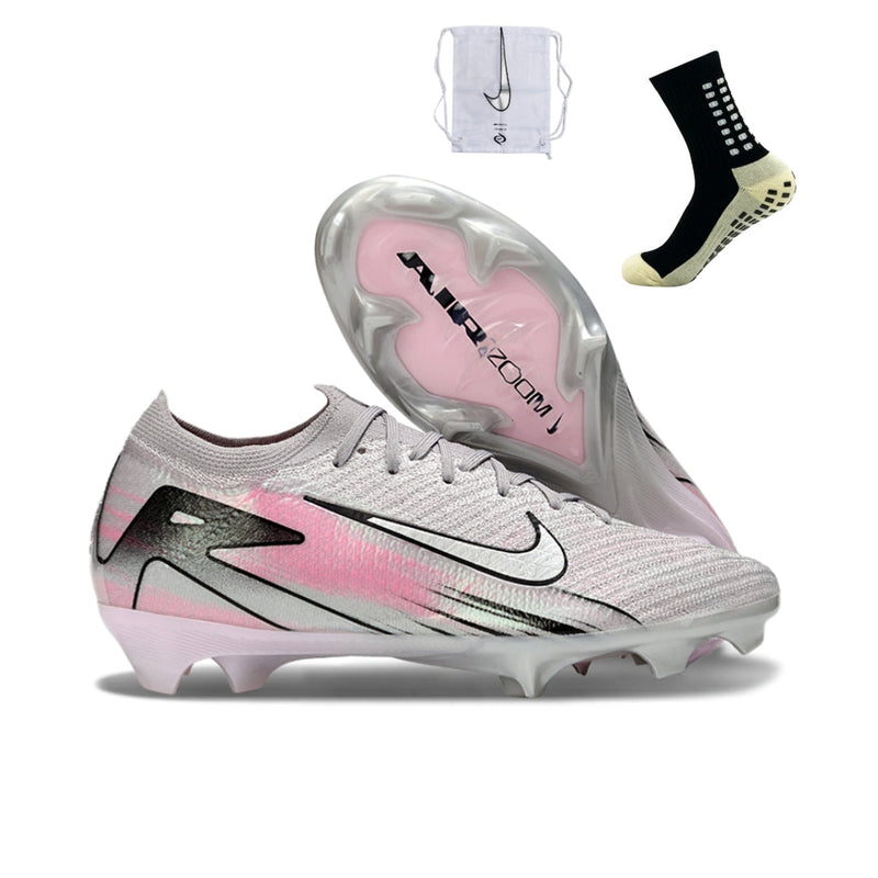 Nike Air Zoom Mercurial Vapor 16 Elite FG - Cinza Rosa