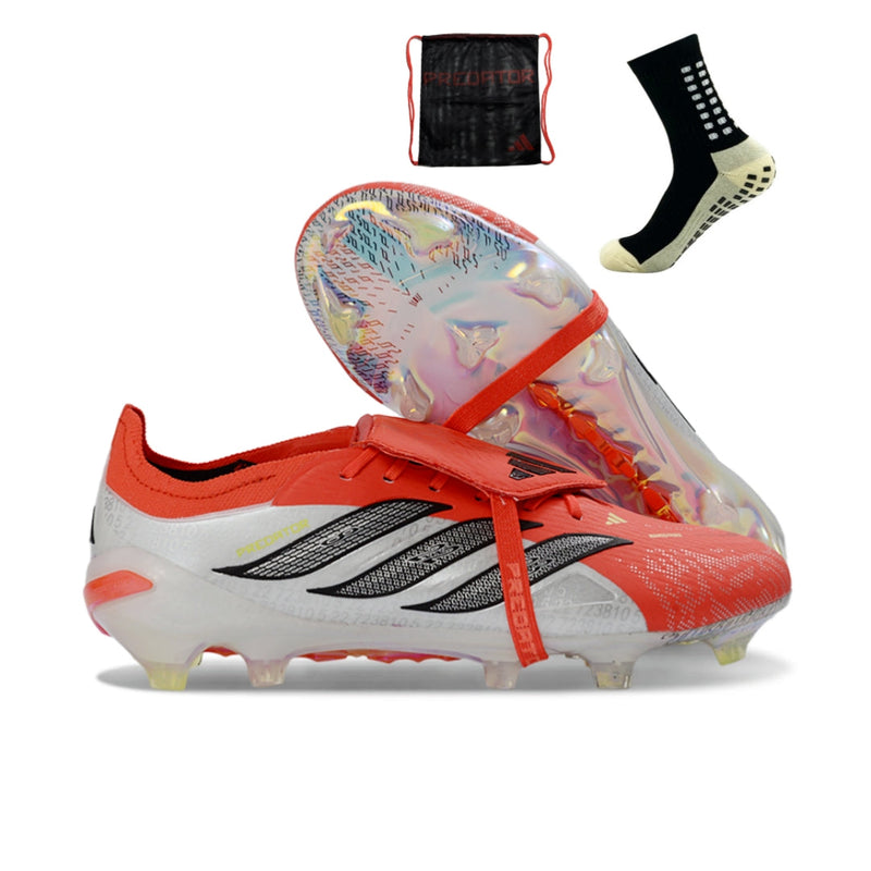 Adidas Predator 26 Elite Tongue FG - Born For Goals Vermelho