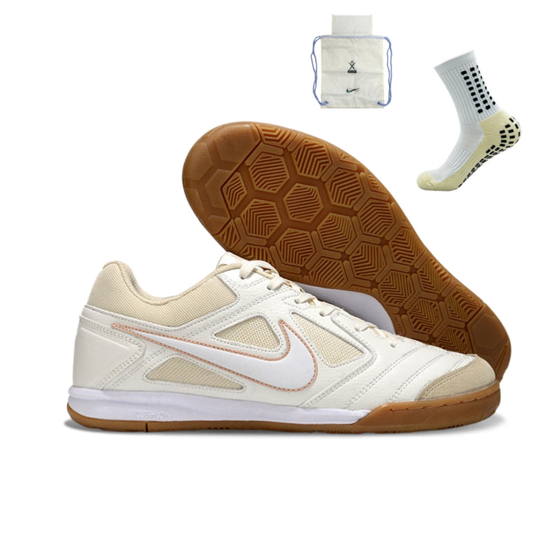 Nike SB Gato Futsal - Branco Dourado