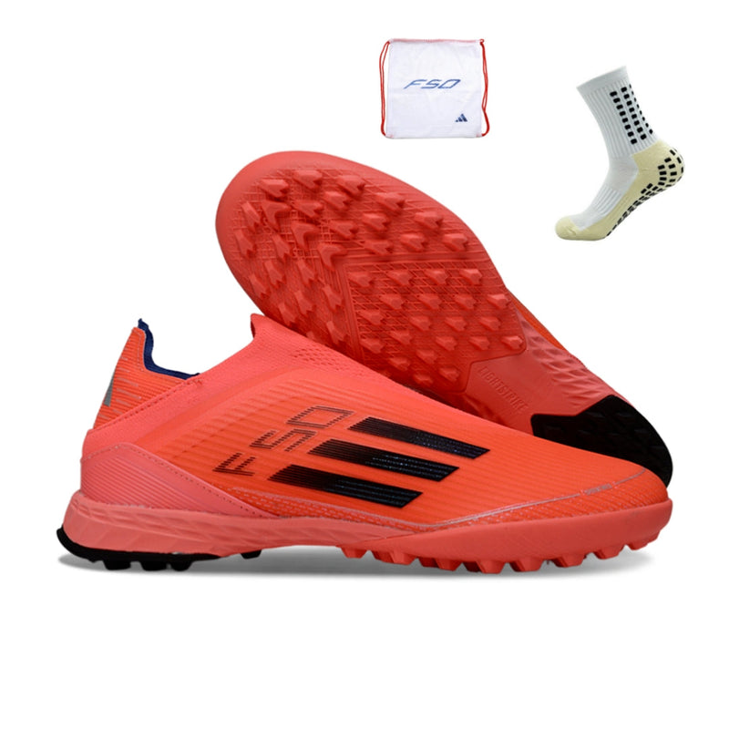 Adidas F50 Elite Laceless Society - Vermelho
