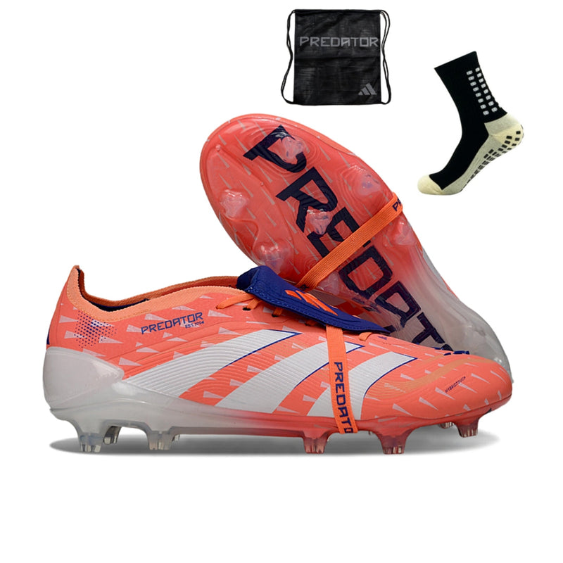 Adidas Predator 25 Elite Tongue FG - Coral Blaze