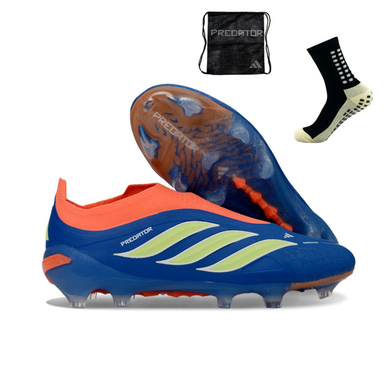 Adidas Predator 26 Elite LL FG - Azul Laranja