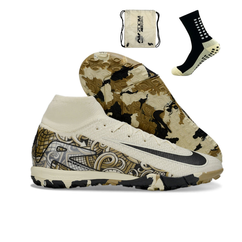 Nike Air Zoom Superfly 10 Society Elite TF - Creme