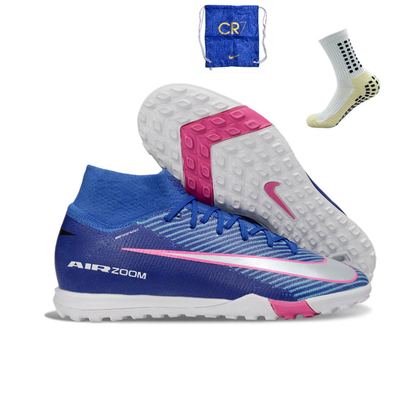 Nike Air Zoom Superfly 10 Society Elite TF - Azul