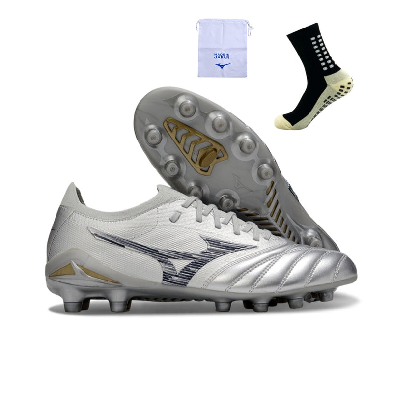 Mizuno Morelia Neo IV Made In Japan FG - Prata
