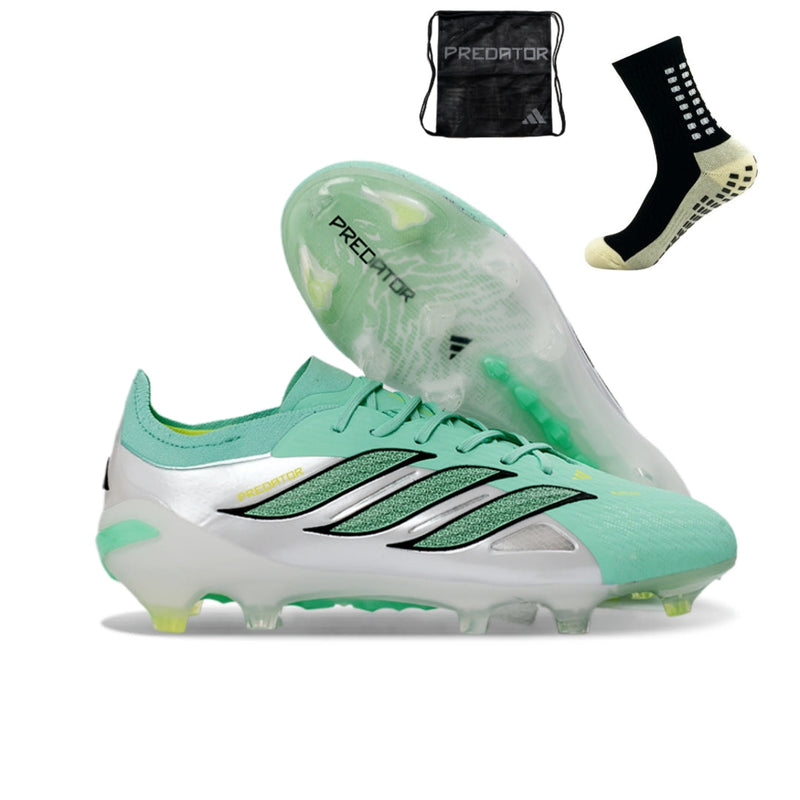 Adidas Predator 26 Elite FG - Verde Branco