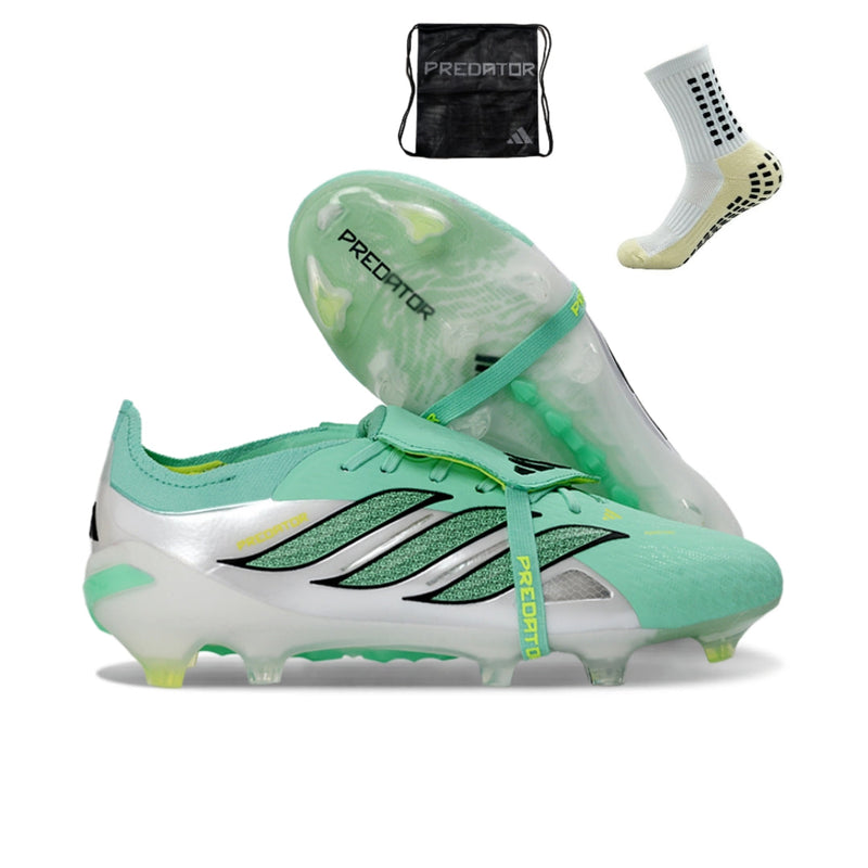 Adidas Predator 26 Elite Tongue FG - Verde Branco